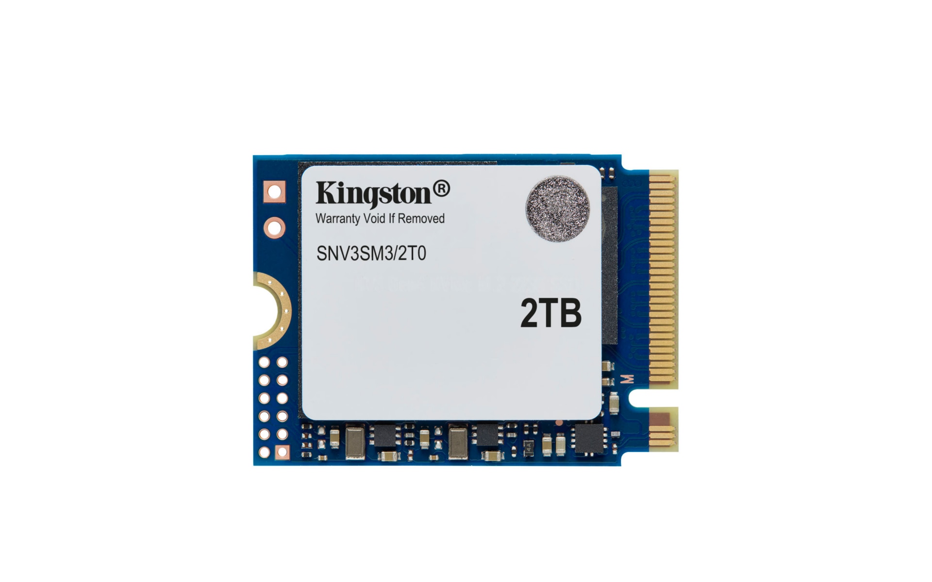 Kingston NV3 - SSD - 2 TB - PCIe 4.0 x4 (NVMe) - SNV3SM3/2T0