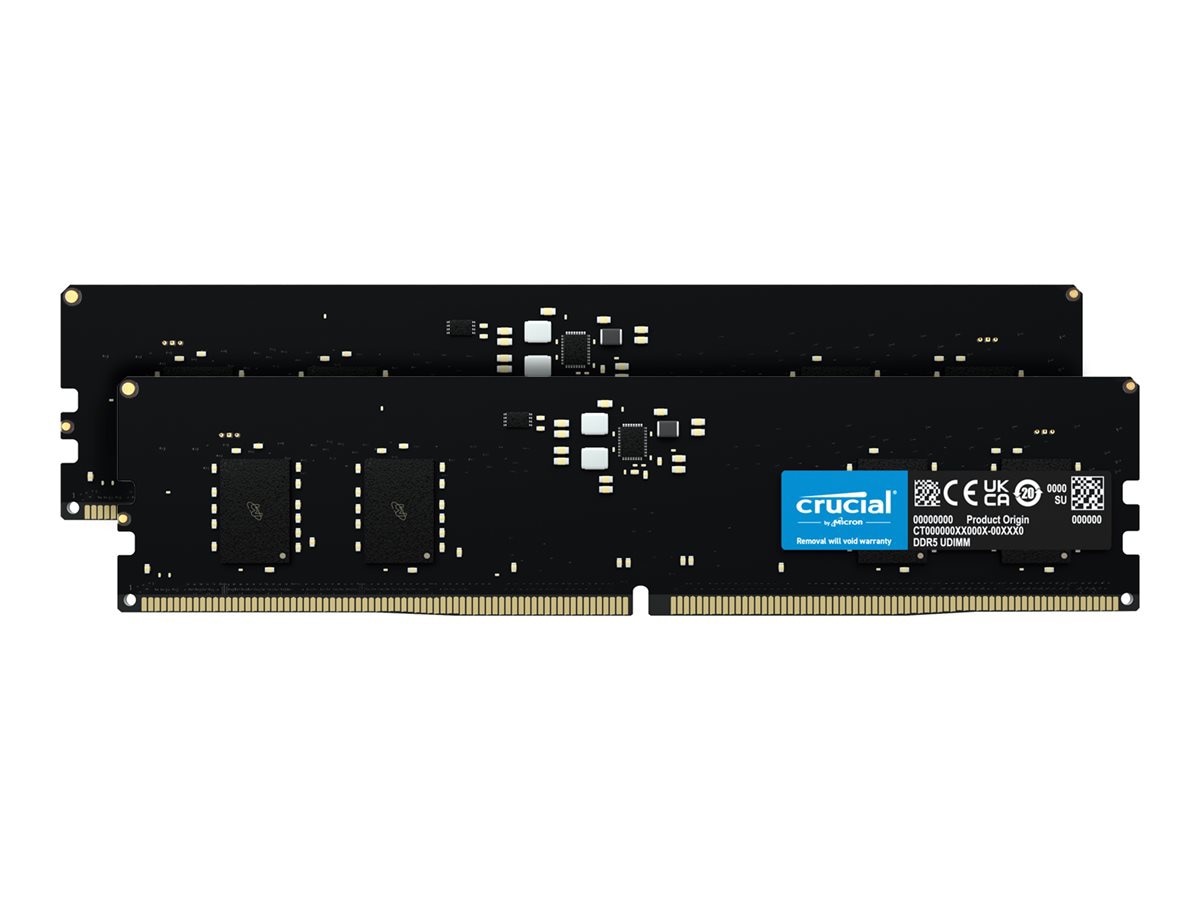 Crucial DDR5 PC5-48000 16×2GB Crucial Pro 2x16GB DDR5 6000MHz 288pin DIMM Memory Kit