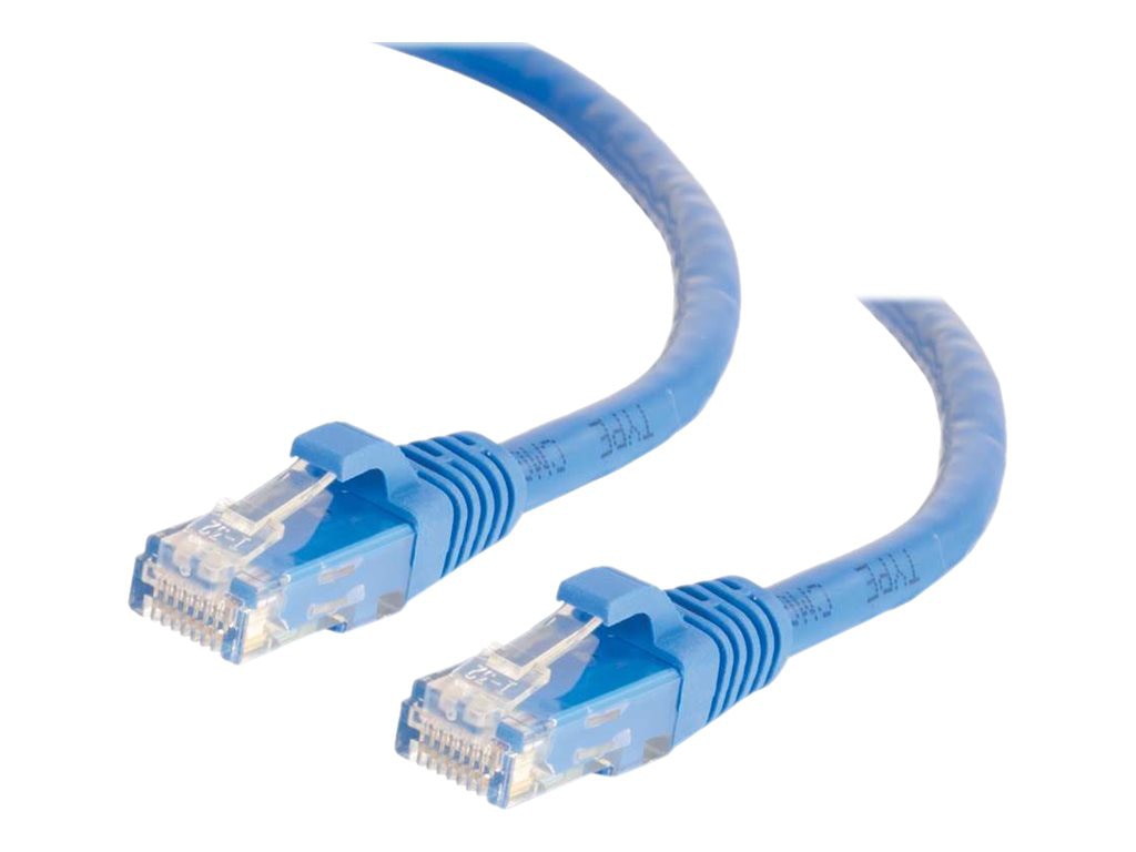 Quiktron Value Series patch cable - 15 ft - blue