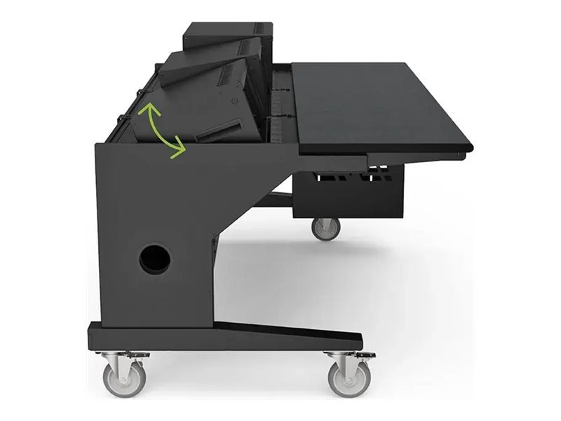 Spectrum CTRL Production Station Trio - workstation - rectangular - black