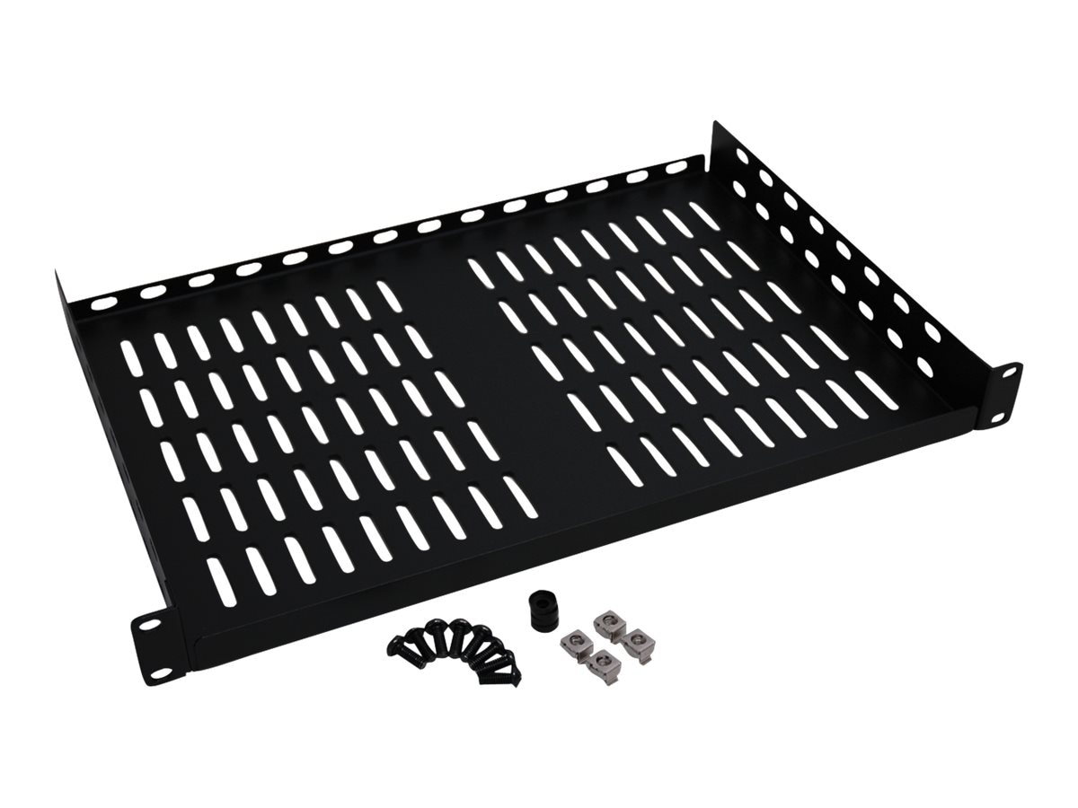 Eaton Tripp Lite Series Rack Enclosure Cabinet Cantilever Fixed Shelf 40lb Capacity 1URM - rack shelf - 1U