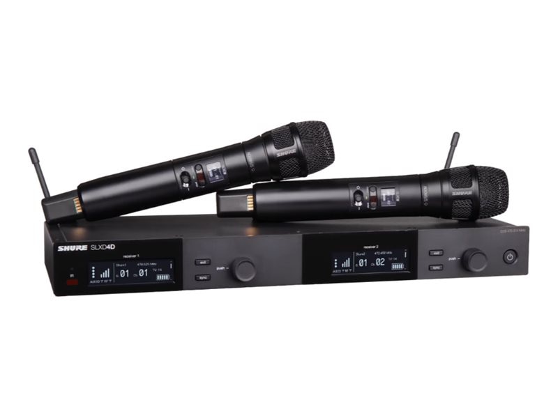 Shure SLX-D Wireless System SLXD24D/N8SB - G58 Band - wireless microphone system