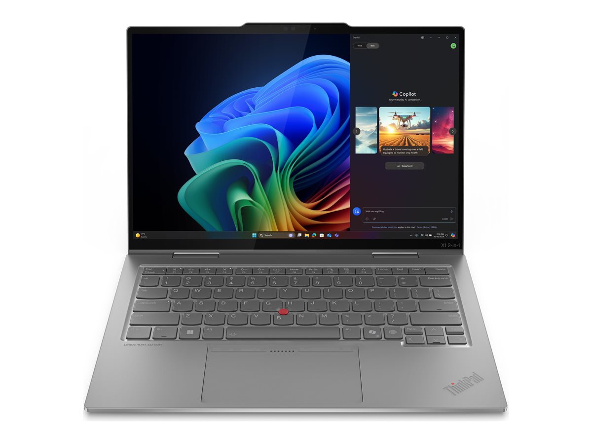 Lenovo ThinkPad X1 2-in-1 Gen 10 - Copilot+ PC - 14" - Intel Core Ultra 7 - 258V - Evo - 32 GB RAM - 512 GB SSD -