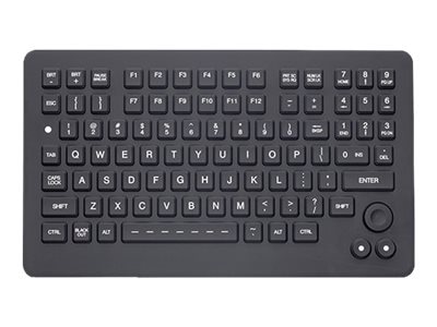 iKey SLK-880-FSR - keyboard - adjustable green backlighting - with Force Se