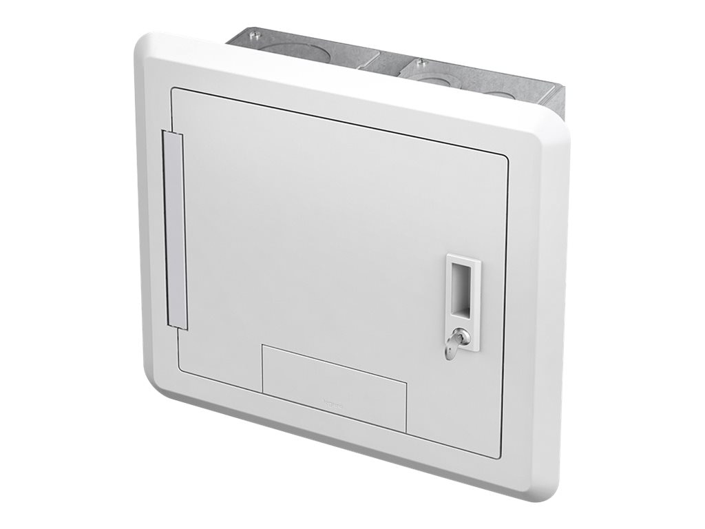 Wiremold Evolution Series in-wall box - hinged