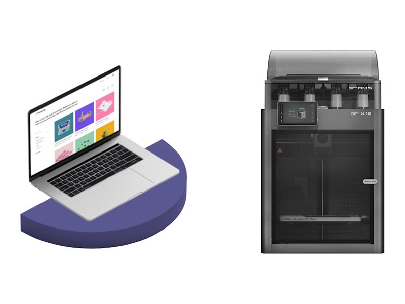 Bambu Lab X1E - Starter Bundle - 3D printer