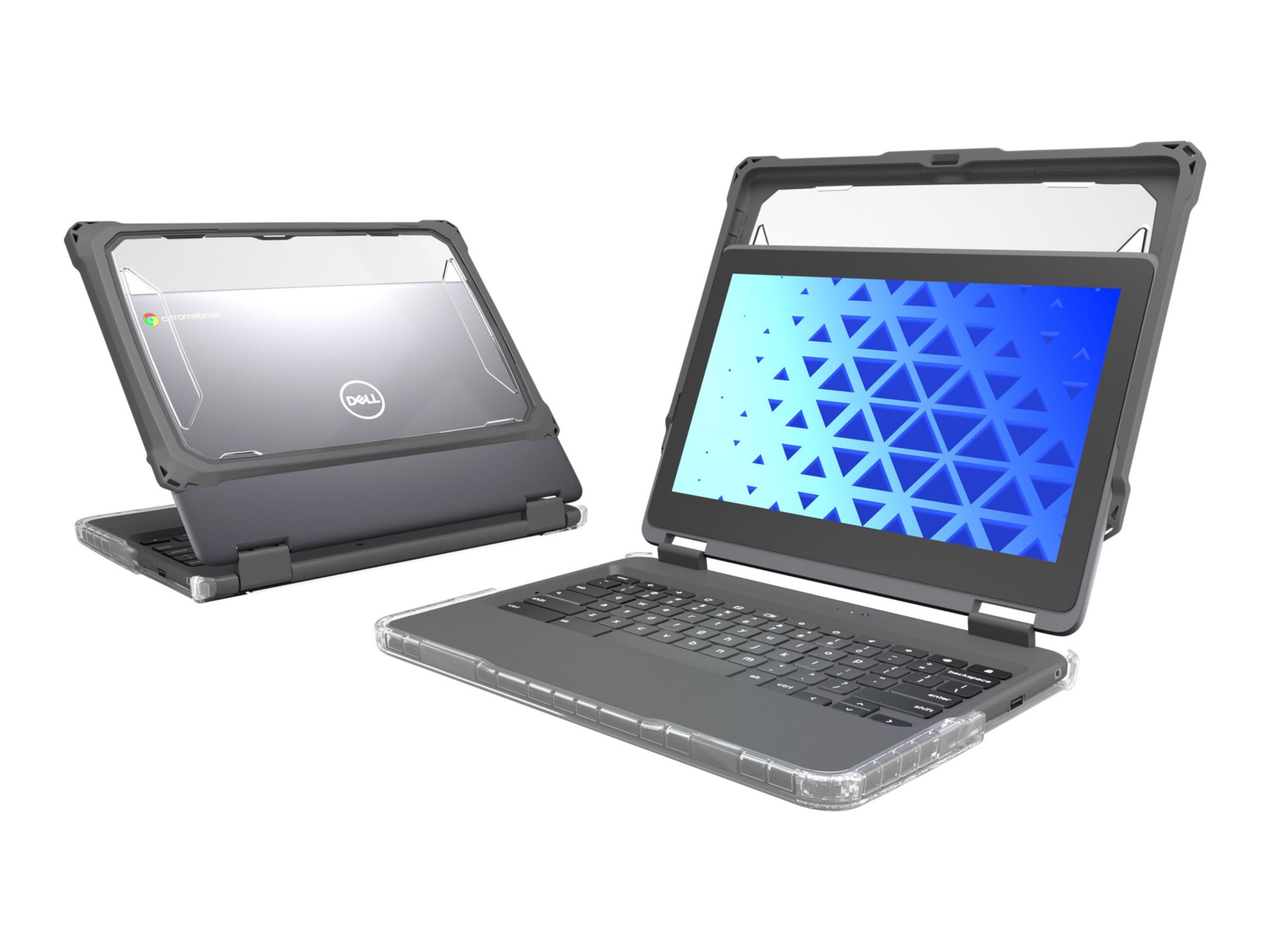 MAXCases Extreme Shell-FL for Dell 3100/3110/3120 Chromebook 2:1 Convertibl