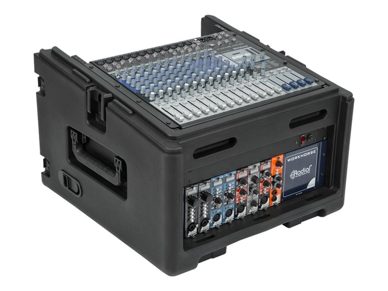 SKB rack - for audio system - black