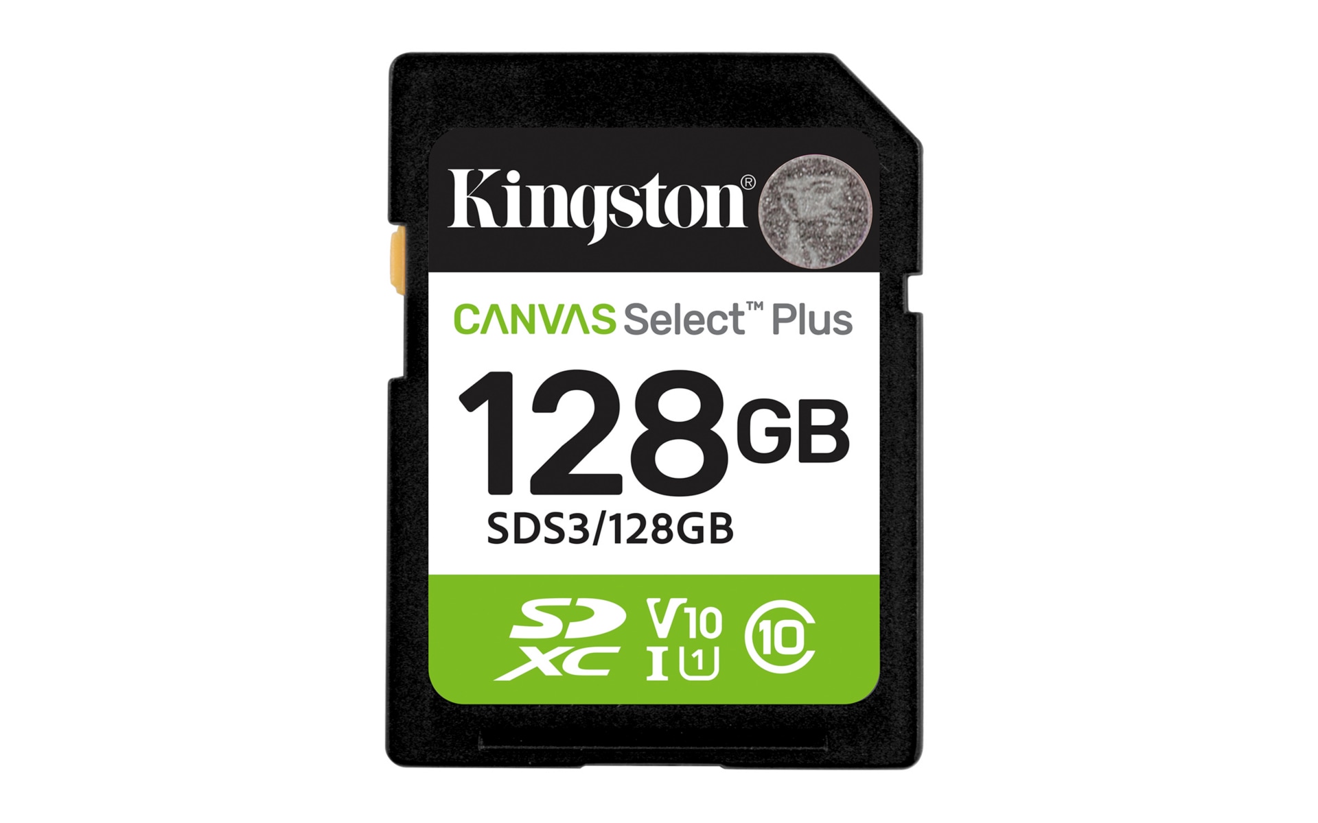 Kingston Canvas Select Plus - flash memory card - 128 GB - SDXC UHS-I