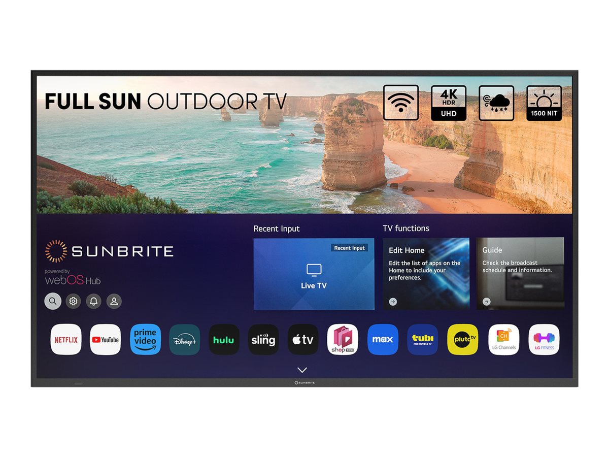 SunBriteTV SB-FS-75-BL Solis Series - 75" Class (74.52" viewable) LED-backl