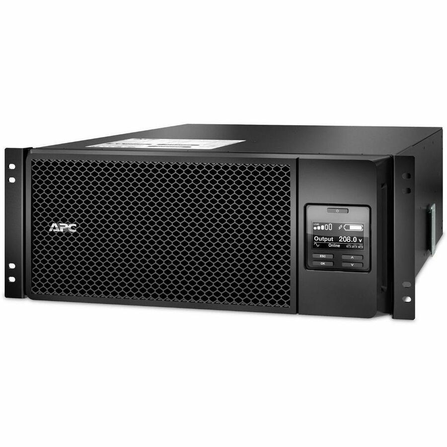 APC Smart-UPS On-Line, 6kVA/6kW, Rackmount 4U, 208V, 2x L6-20R+3x L6-30R NE