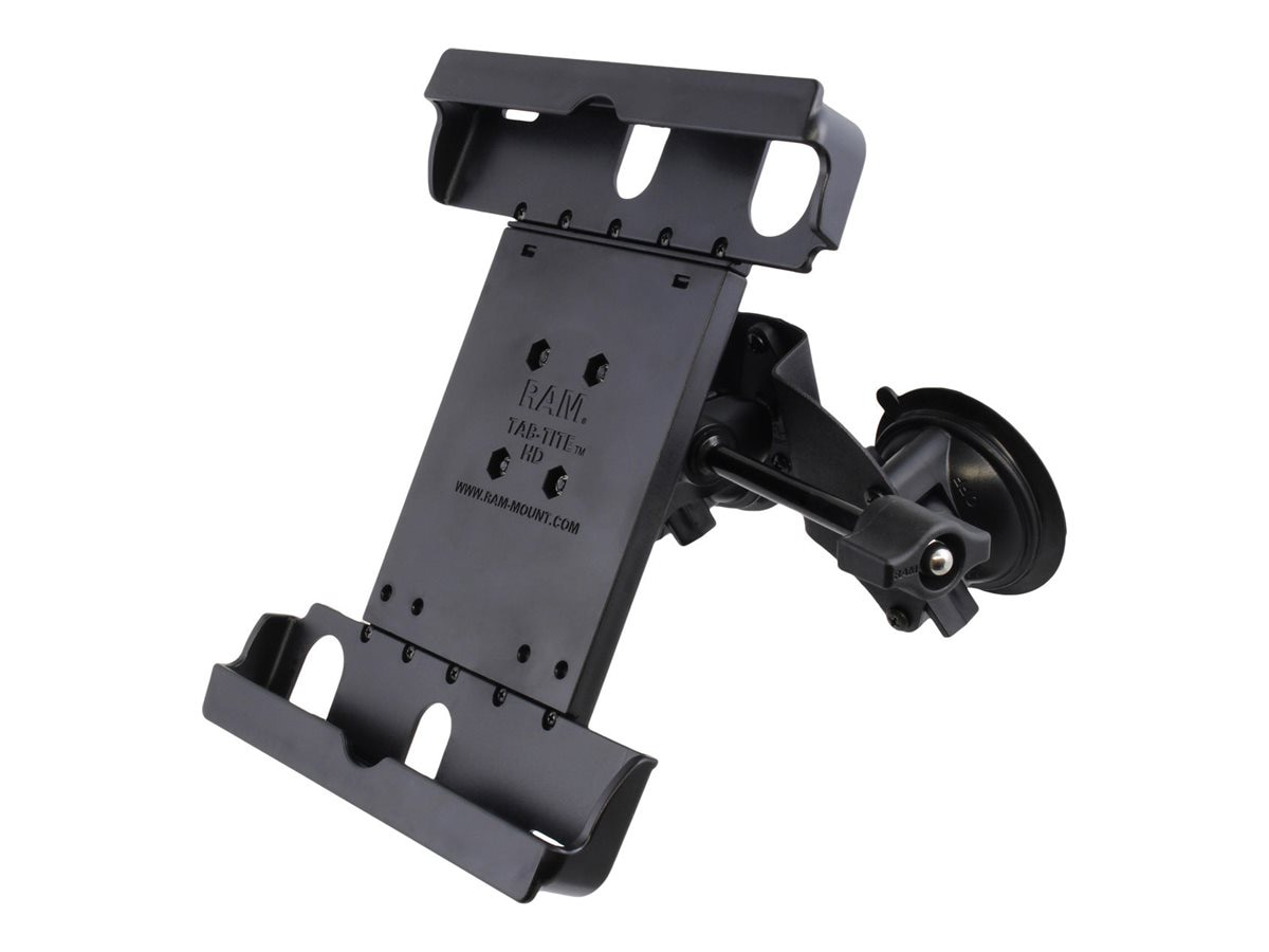 RAM Tab-Tite - car holder for tablet - with RAM Twist-Lock dual suction