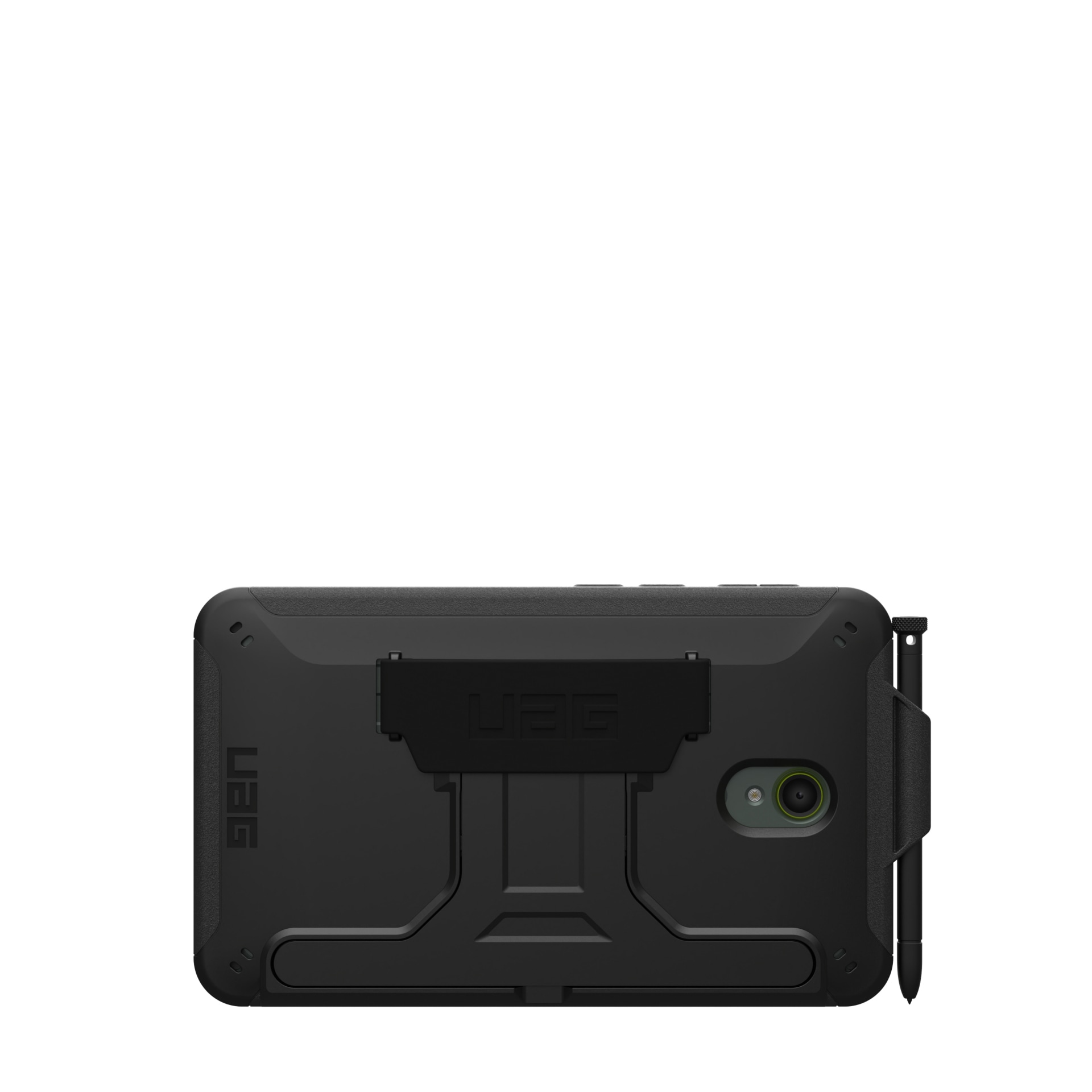 UAG Rugged Case for Samsung Galaxy Tab Active 5 Pro - Scout with Handstrap and Kickstand - Black