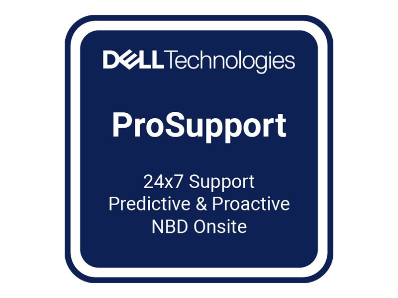 Dell Upgrade from 3Y Basic Onsite to 3Y ProSupport - extended service agreement - 3 years - on-site