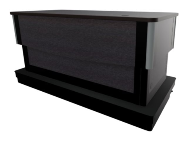 Spectrum Freedom XRS Elite - lectern table - rectangular - graphite talc