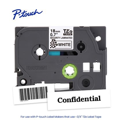 Brother TZe-SE4 - laminated tape - 1 cassette(s) -