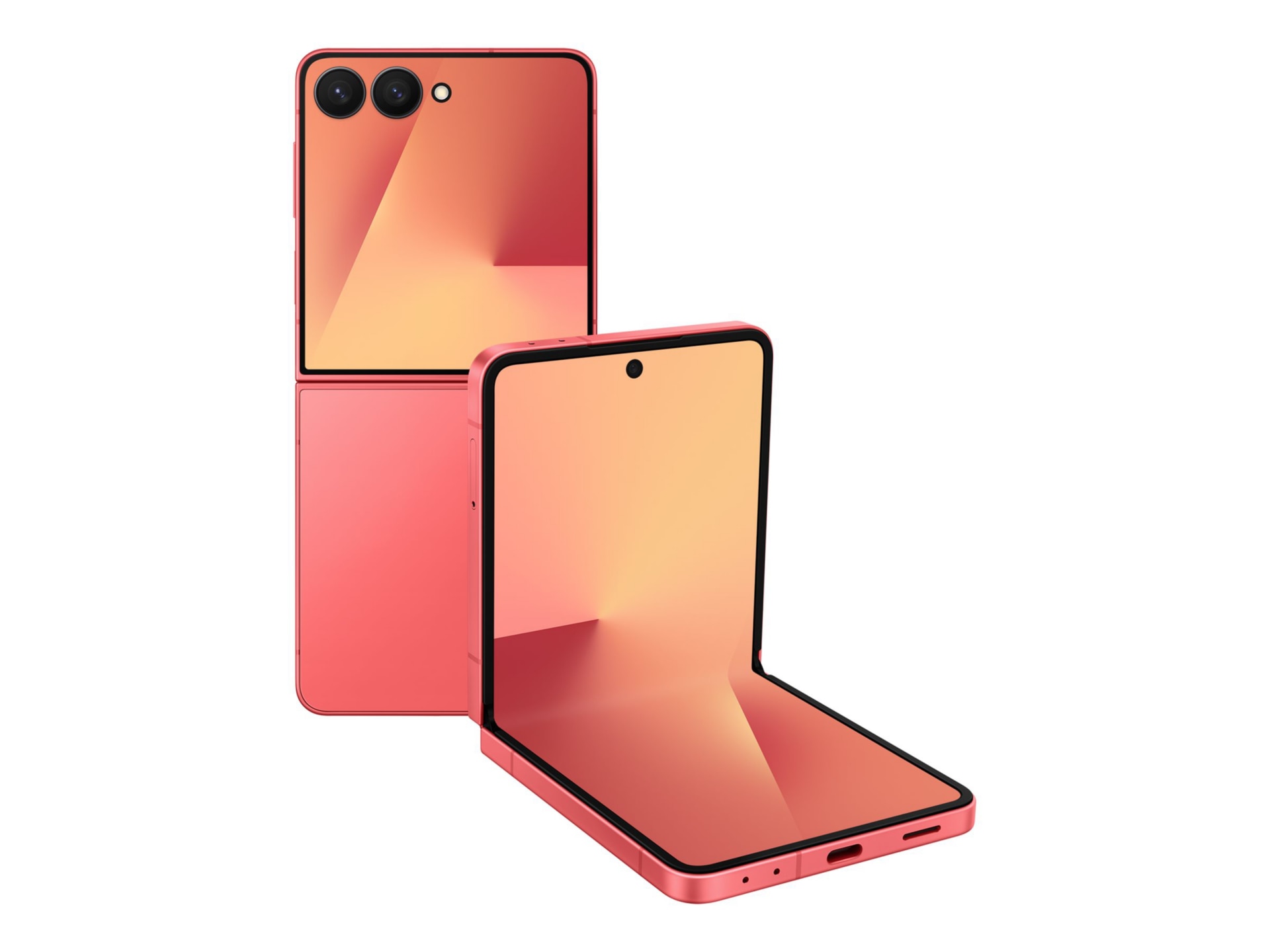 Samsung Galaxy Z Flip7 - 256 GB - Coral Red - 5G Smartphone