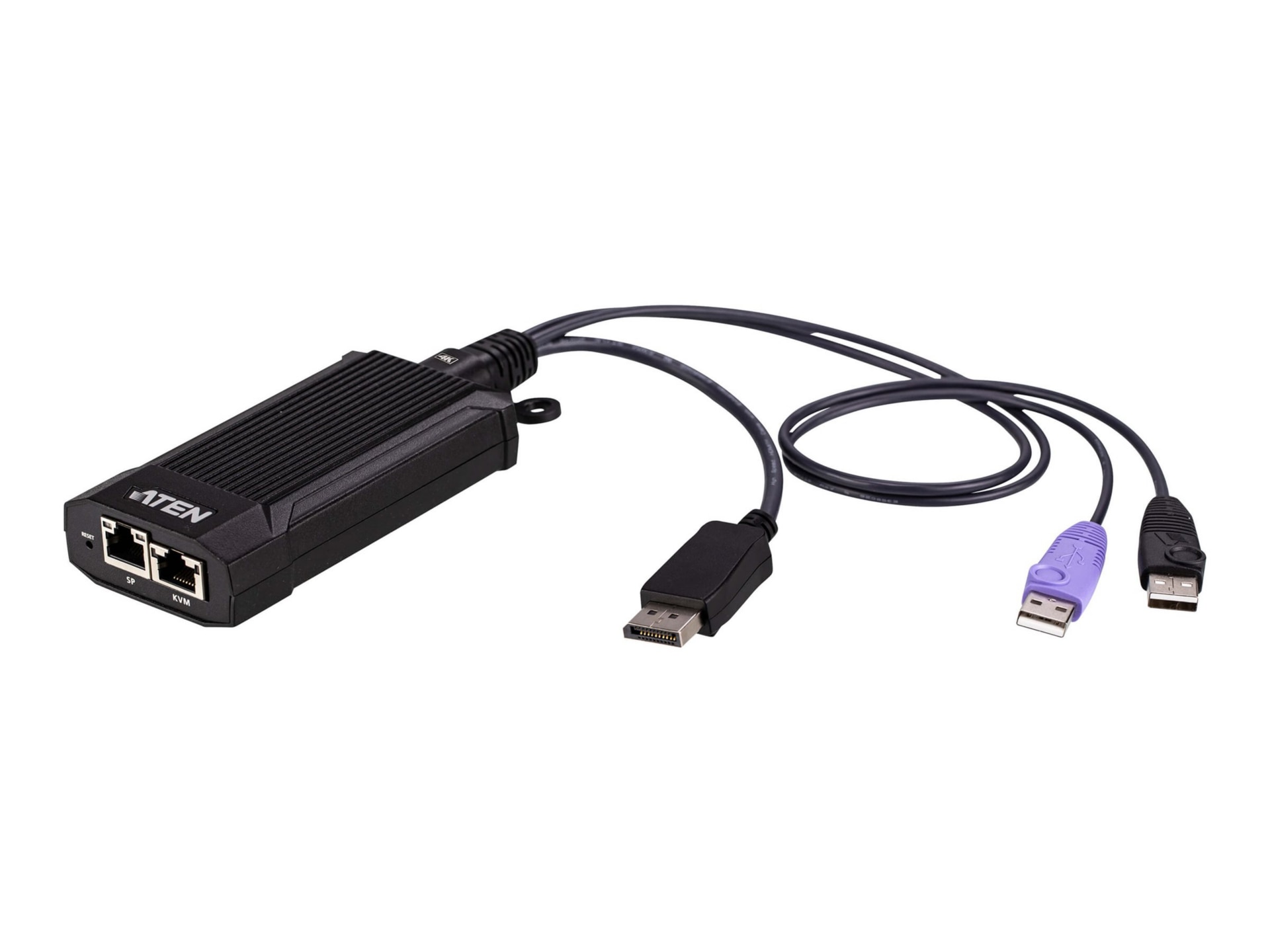 ATEN KG9950T - KVM / audio / USB extender - USB, DisplayPort, 10Mb LAN, 100Mb LAN, 1GbE