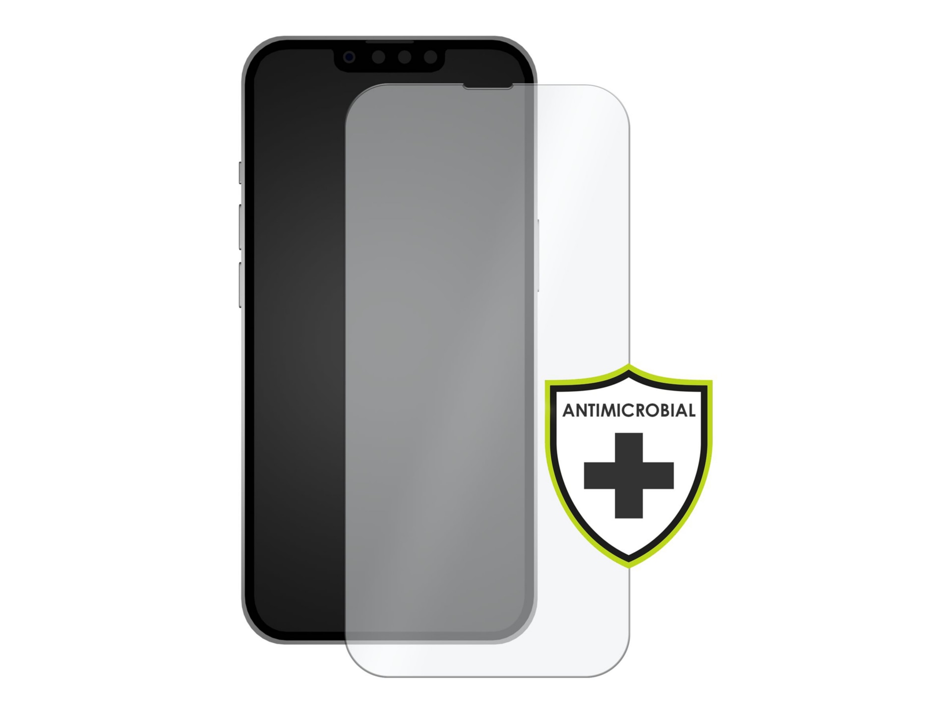 OuterFactor OnGuard Screen Protector, iPhone 16e, Glass, InstallPlate Film