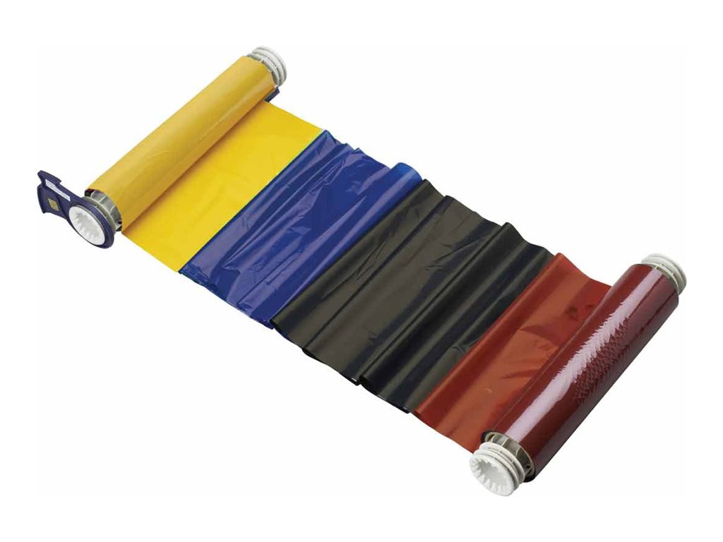 Brady R10000 Series - 1-roll - black, blue, red, yellow - print ribbon