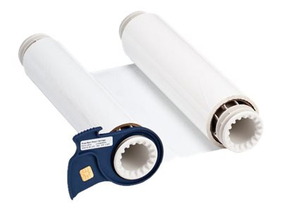 Brady - white - print ribbon