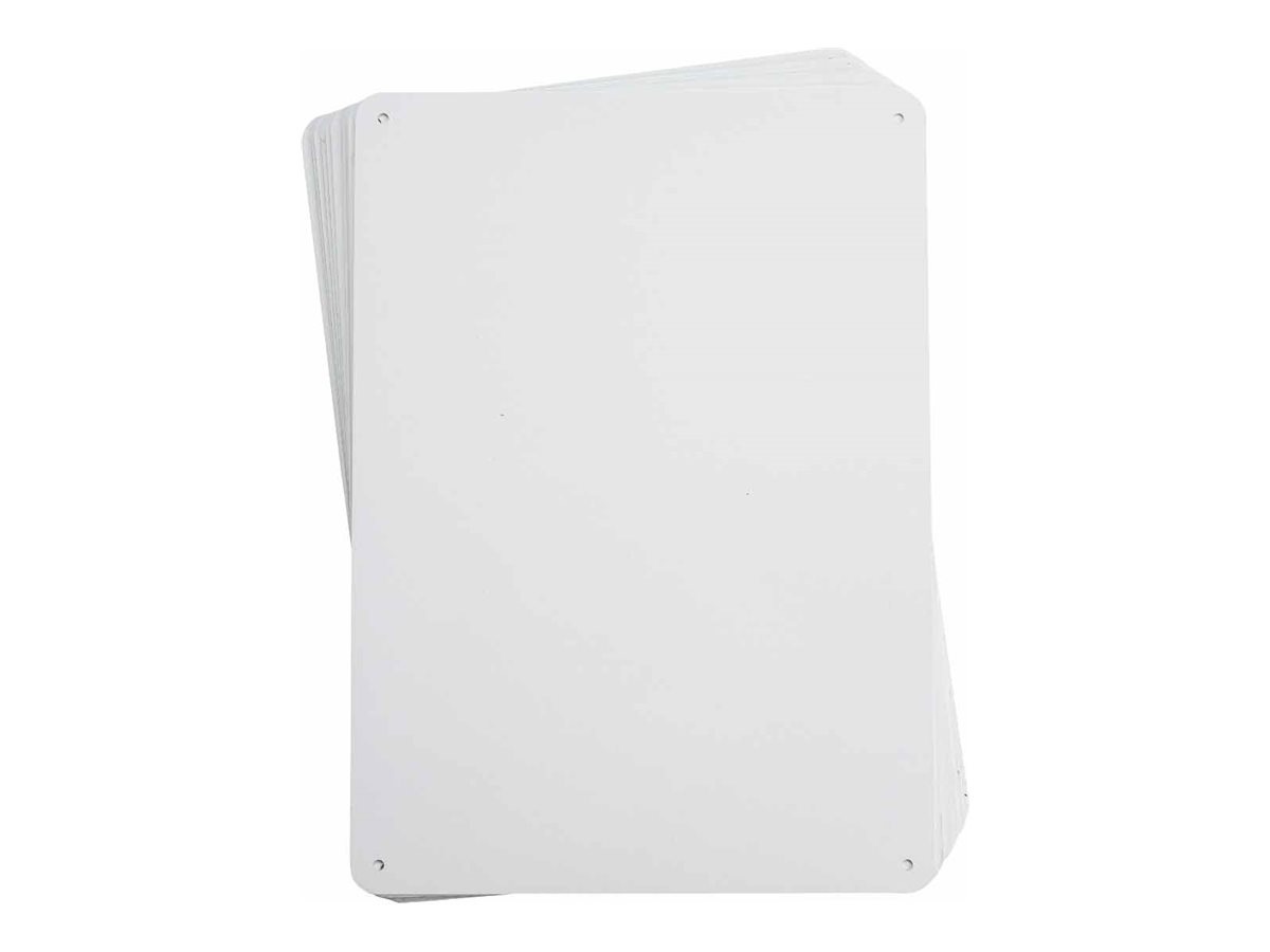 Brady sign - 260 x 362 mm - aluminum - blank (pack of 10)
