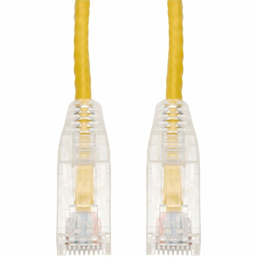 Proline 16ft Yellow CAT 6 Slim PVC Ethernet Cable Snagless Clear-Claw RJ-45 M/M