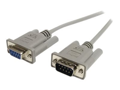 StarTech.com 10 ft Straight Through Serial Cable - M/F - 10 ft