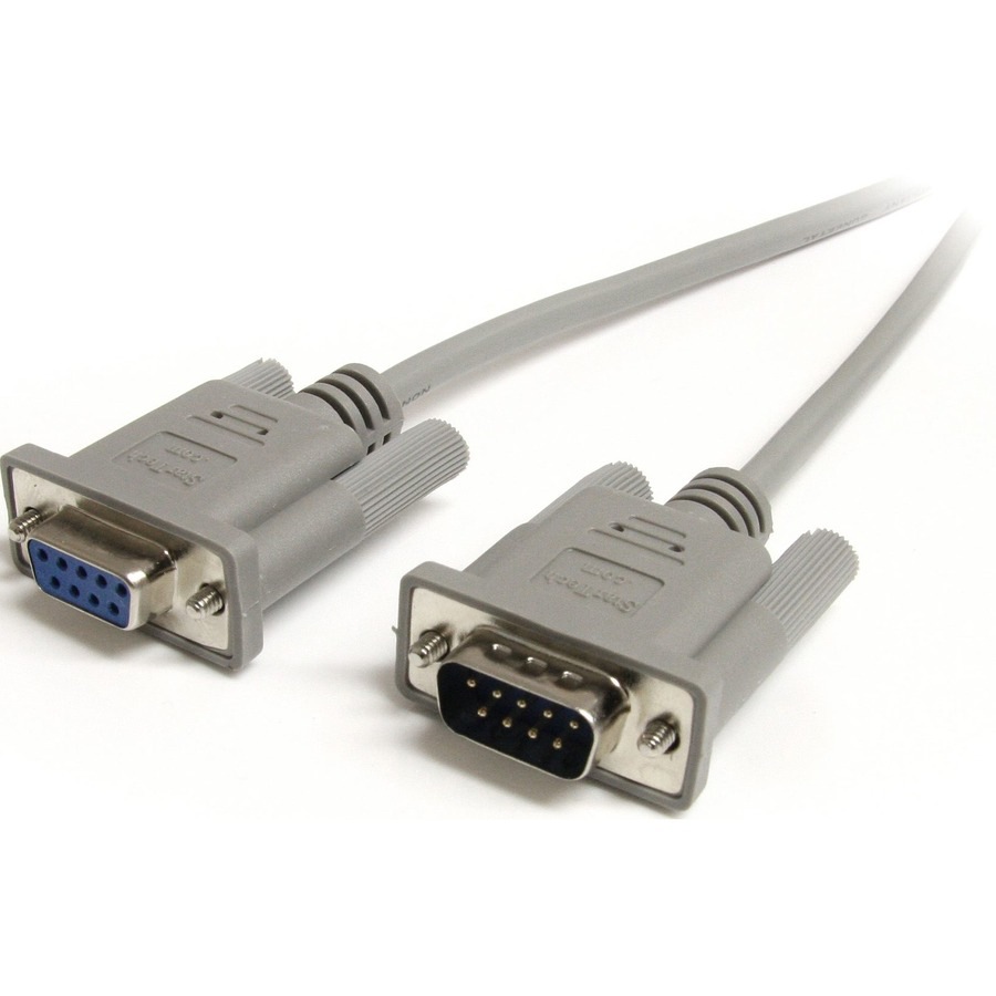 StarTech.com 10 ft Straight Through Serial Cable - M/F - Serial extension c