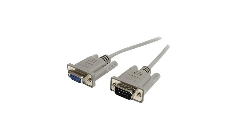 StarTech.com 10 ft Straight Through Serial Cable - M/F