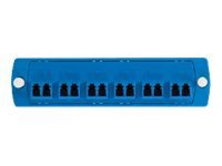 Leviton Opt-X Fiber Optic Adapter Plates - faceplate