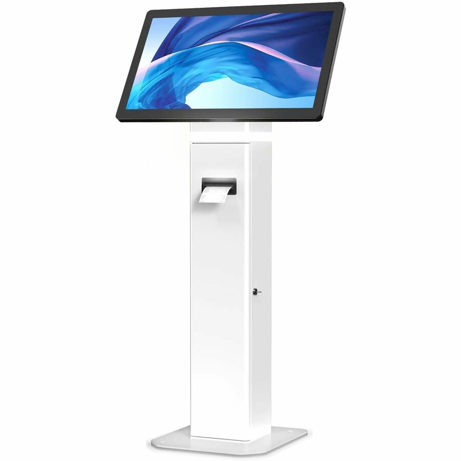 CTA Digital 35'Interactive Kiosk Floor stand with LED Light and Printer Com