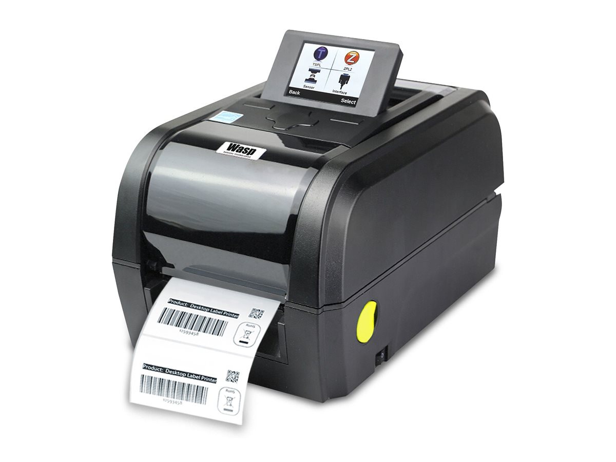 Wasp WPL308Plus - label printer - B/W - direct thermal / thermal transfer