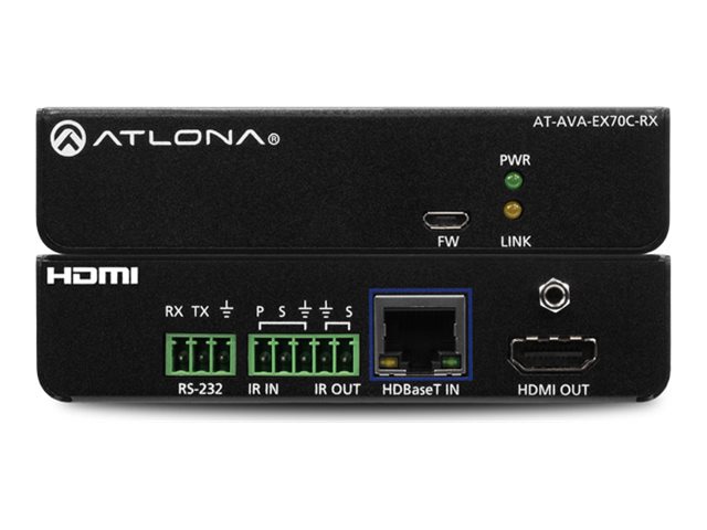 Atlona Avance AT-AVA-EX70C-RX - video/audio/infrared/serial/power extender