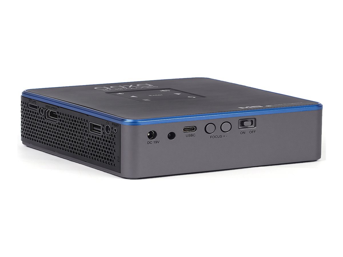 AAXA M8 - DLP projector - portable - gray, black