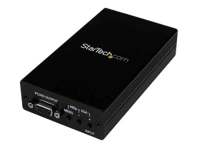 StarTech.com Composite and S-Video to VGA Video Converter - video converter