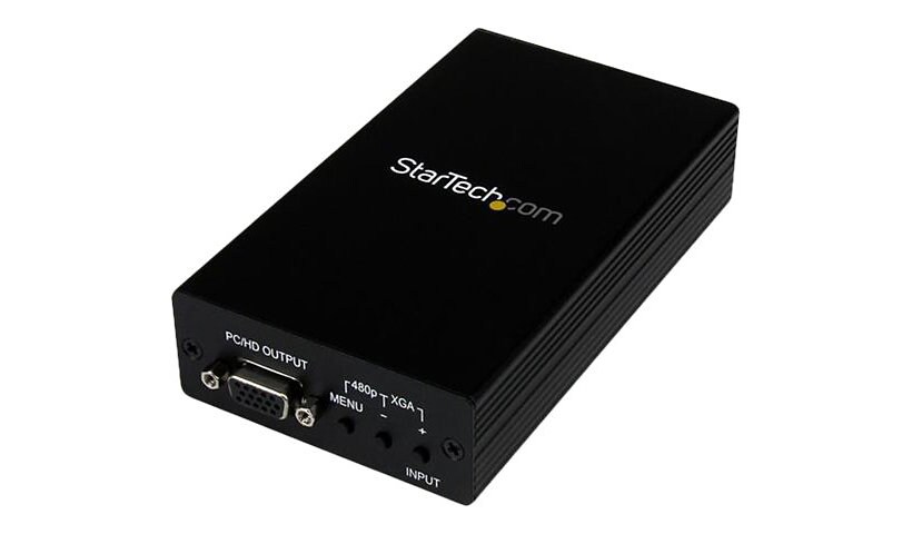 StarTech.com Composite and S-Video to VGA Video Converter - video converter