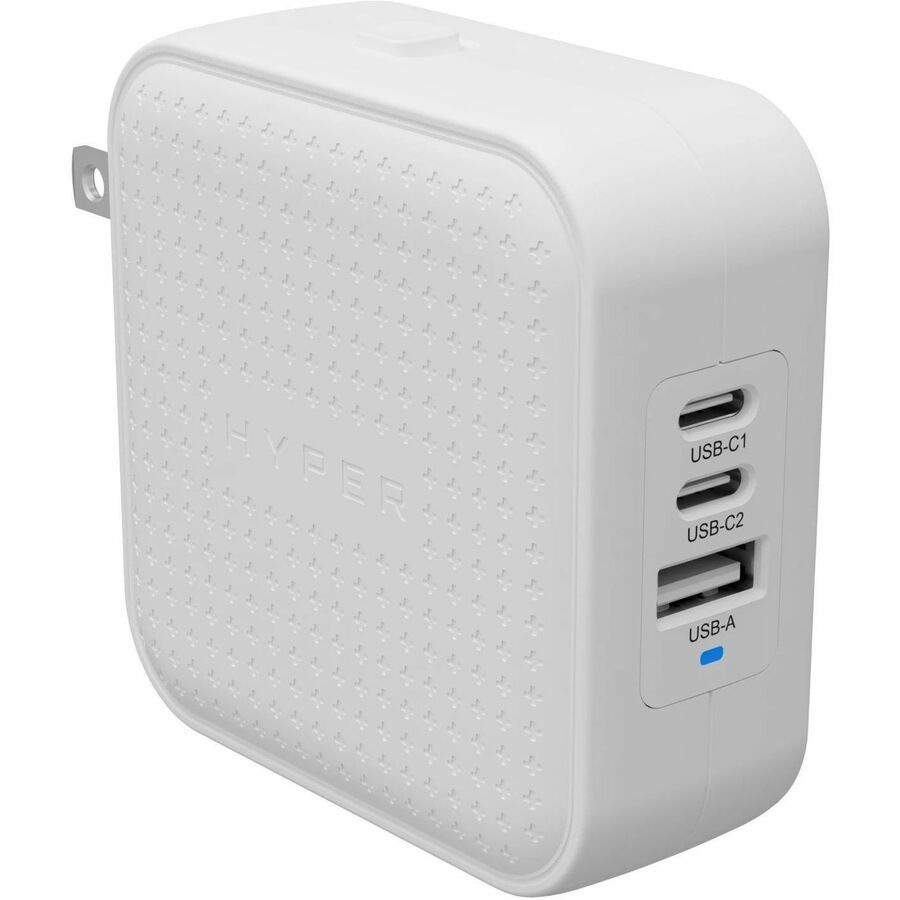 Hyper HyperJuice 70W USB-C GaN Travel Charger - White
