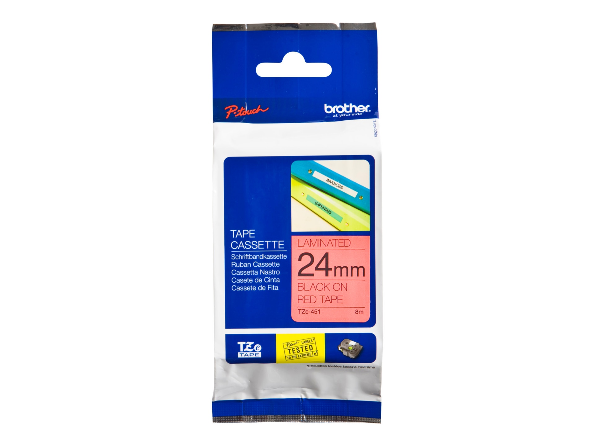 Brother TZe-451 - laminated tape - 1 cassette(s) -