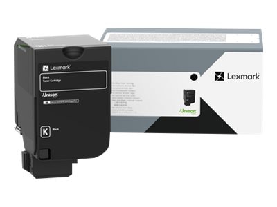 Lexmark - black - original - toner cartridge - LCCP