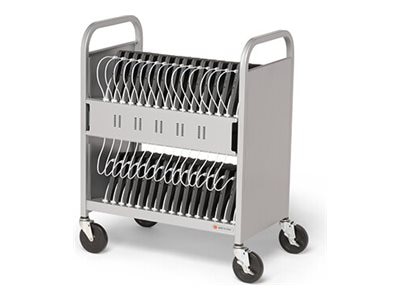 Bretford Cube Transport TVCTPD15C cart - for 15 notebooks/tablets - charcoa