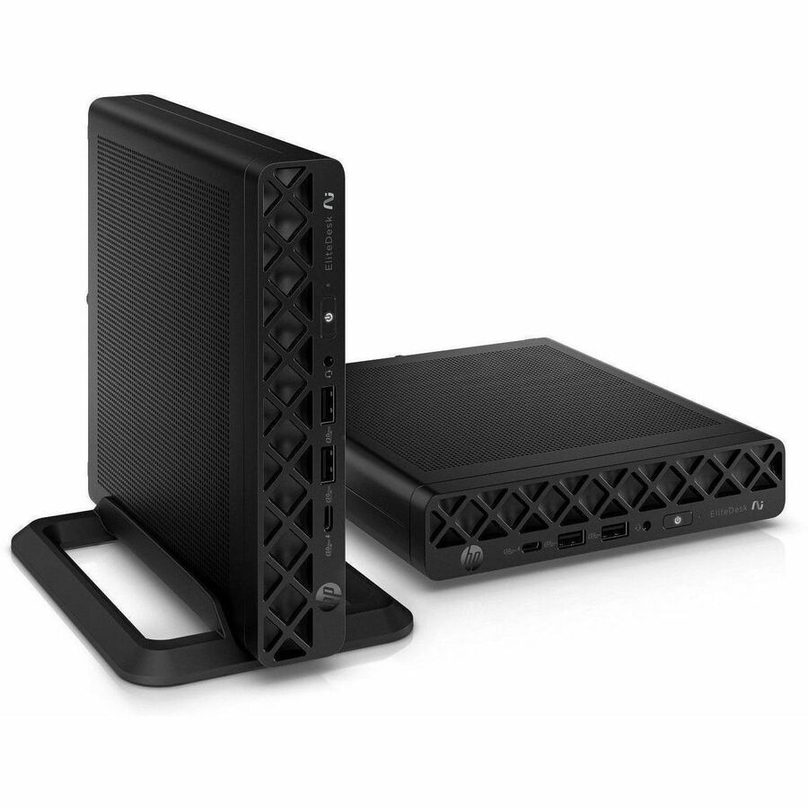 HP EliteDesk 8 G1a Desktop Computer - AMD Ryzen AI 5 PRO 340 - 16 GB - 512