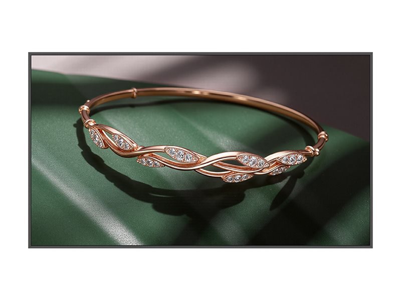 TCL TB75N TBN Series - 75" LED-backlit LCD display - 4K - for digital signa