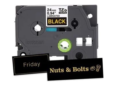 Brother TZe-354 - laminated tape - 1 cassette(s) -