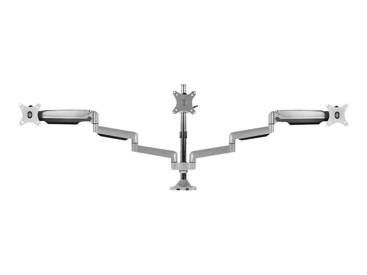 Mount-It! MI-2753 mounting kit - full-motion - for 3 LCD displays