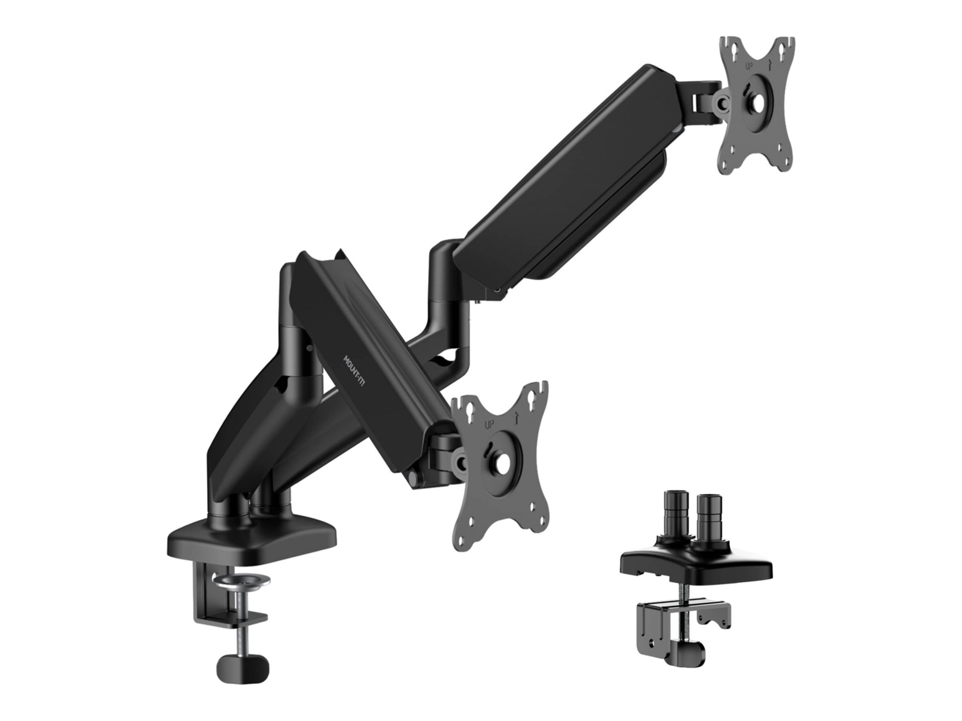Mount-It mounting kit - full-motion - for 2 LCD displays