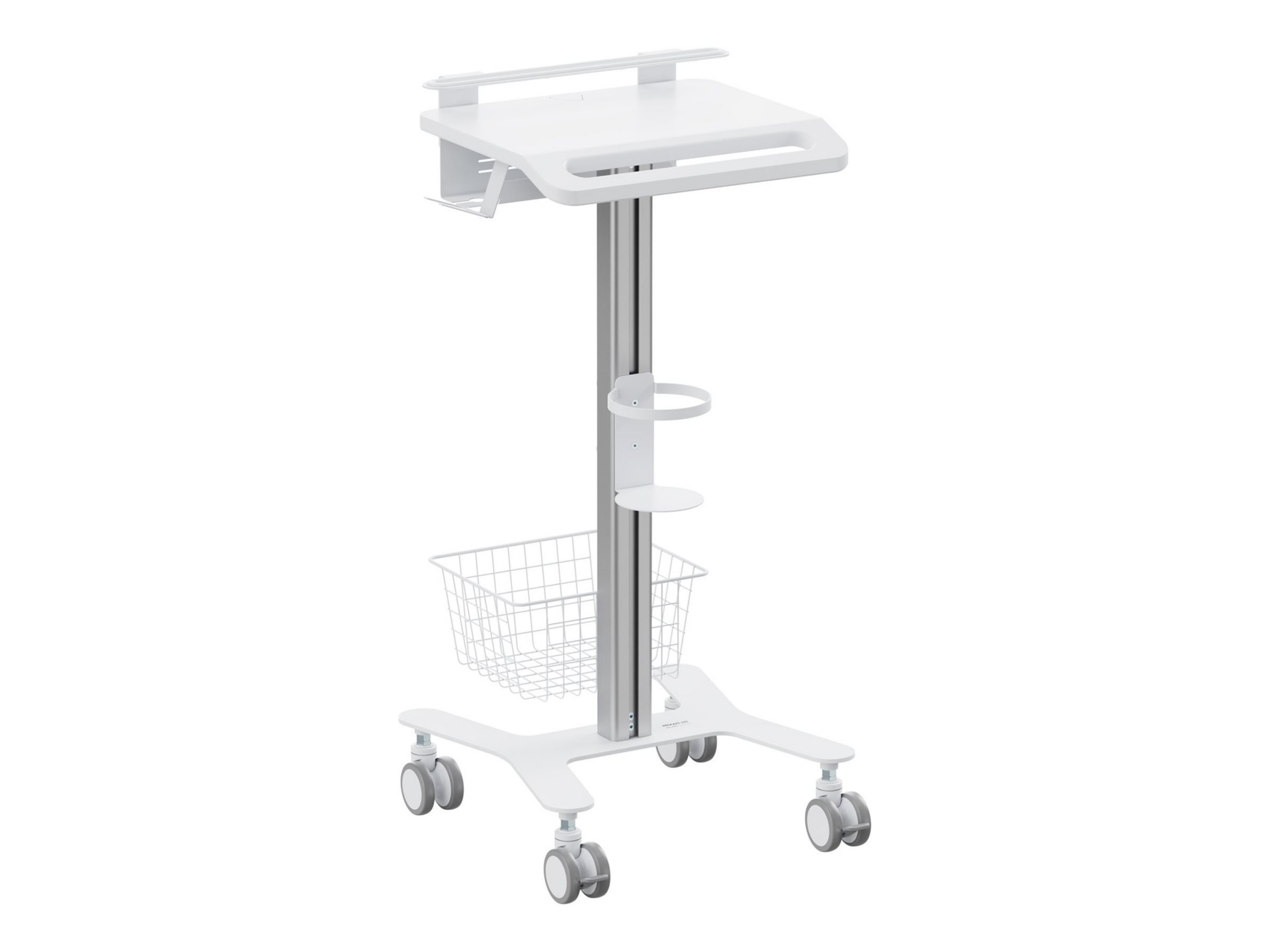 Mount-It MedHub cart - for notebook - with security bar