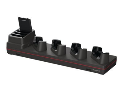 Honeywell - handheld charging stand + power adapter - 5-bay, booted, standa