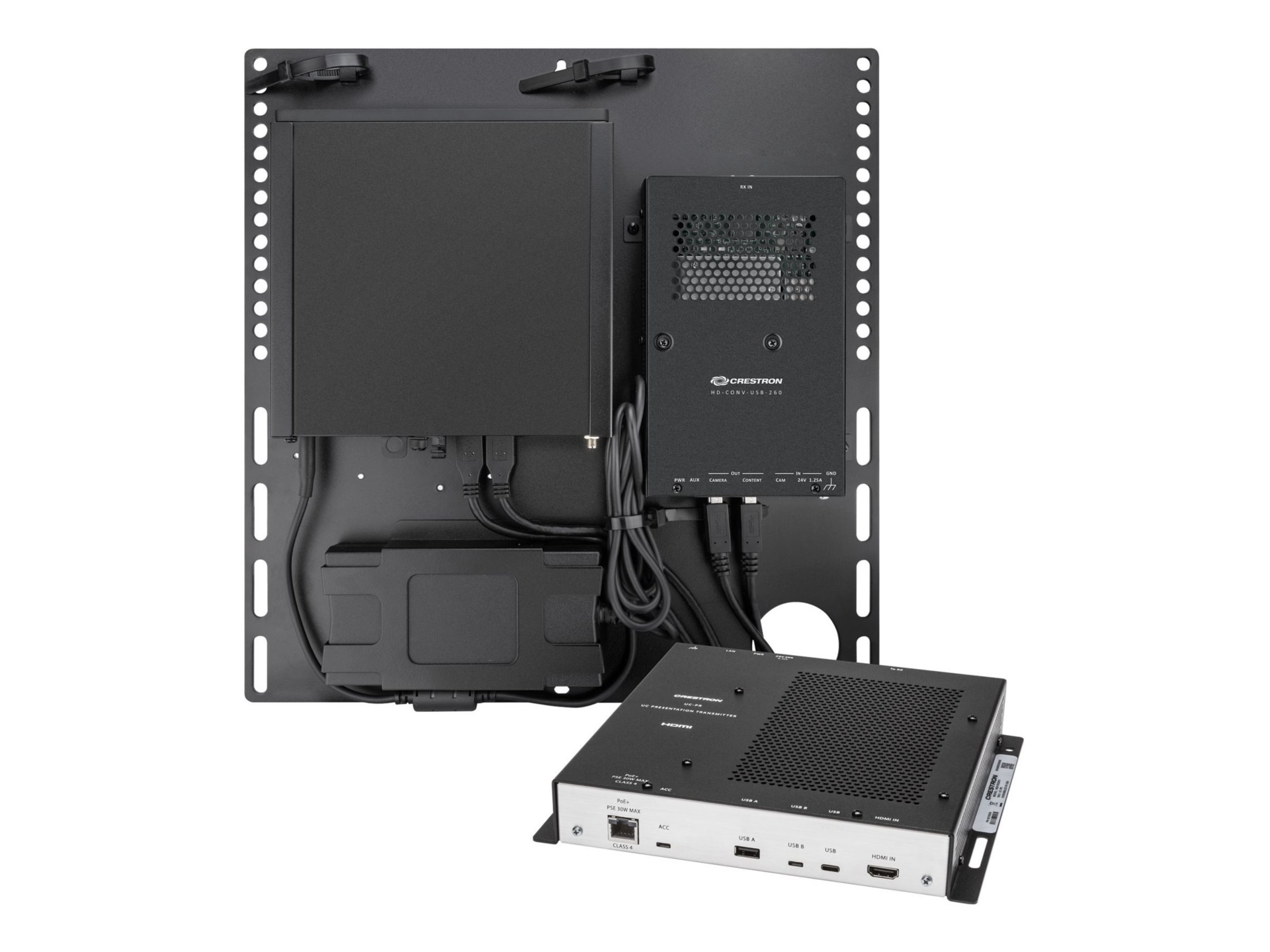 Crestron Flex UC-ENGINE-BRKT-T-UPGRD-BRKTX - with Microsoft Teams Rooms - power adapter included