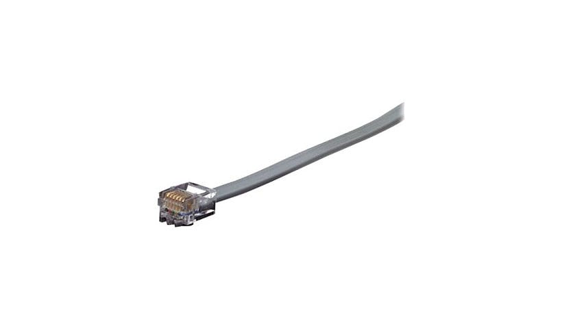 Black Box network cable - 14 ft - gray